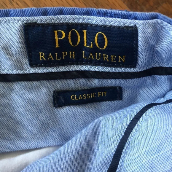Polo Ralph Lauren men’s blue Pima cotton classic fit shorts - Picture 4 of 8
